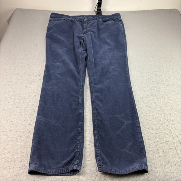 Polo Ralph Lauren Other - Polo Ralph Lauren Corduroy Pants Mens 40x32‎ Blue Chino Varick Slim Straight